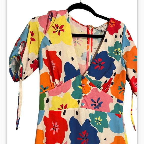 Never Fully Dressed Dotty Morgan floral midi dress size 6 - Picture 7 of 8